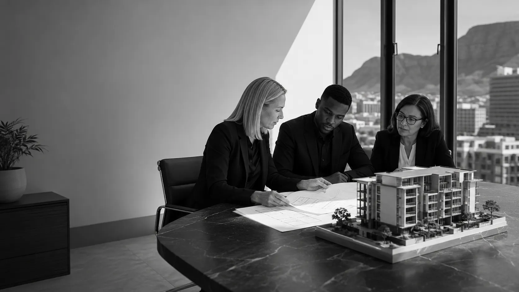 Coordinating a sectional title transfer with linked bond registration